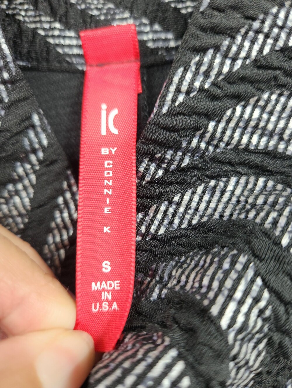 IC by Connie K Textured Zip Front Swing Jacket Size Small  Lagenlook Art to Wear - Picture 6 of 11